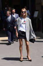 CELINE DION Out and About in Paris 07/03/2019
