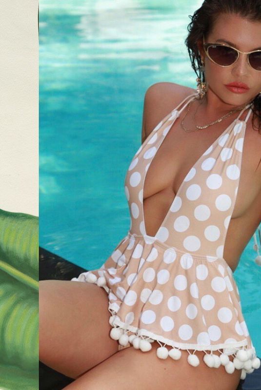CHANEL WEST COAST in Swimsuit at a Pool - Instagram Photos 07/19/2019