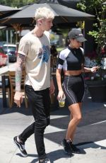 CHANTEL JEFFRIES at Toast Bakery Cafe in West Hollywood 07/16/2019