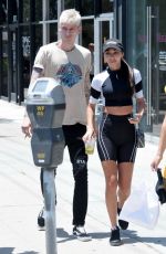 CHANTEL JEFFRIES at Toast Bakery Cafe in West Hollywood 07/16/2019