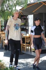 CHANTEL JEFFRIES at Toast in West Hollywood 07/16/2019