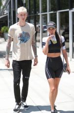CHANTEL JEFFRIES at Toast in West Hollywood 07/16/2019