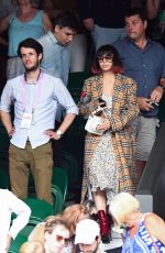 CHARLI XCX at Wimbledon 2019 Tennis Championships in London 07/06/2019