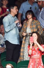 CHARLI XCX at Wimbledon 2019 Tennis Championships in London 07/06/2019