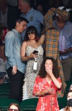 CHARLI XCX at Wimbledon 2019 Tennis Championships in London 07/06/2019