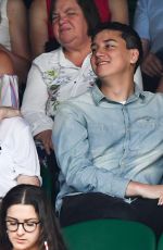 CHARLI XCX at Wimbledon 2019 Tennis Championships in London 07/06/2019