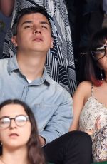 CHARLI XCX at Wimbledon 2019 Tennis Championships in London 07/06/2019