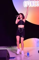 CHARLI XCX Performs During a Workout Class in Los Angeles 07/20/2019
