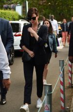 CHARLIZE THERON at 2019 Wimbledon Tennis Championships  Men