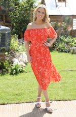 CHARLOTTE HAWKINS at RHS Hapton Court Palace Garden Festival 2019 in London 07/01/2019