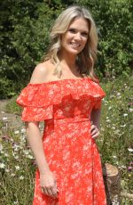 CHARLOTTE HAWKINS at RHS Hapton Court Palace Garden Festival 2019 in London 07/01/2019