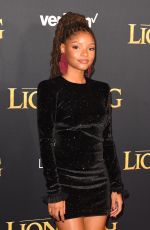 CHLOE and HALLE BAILEY at The Lion King Premiere in Hollywood 07/09/2019