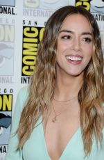 CHLOE BENNET at Agents of S.H.I.E.L.D. Photocall at Comic-con 2019 in San Diego 07/19/2019