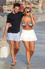 CHLOE MEADOWS in Bikini at a Beach in Mykonos 07/10/2019