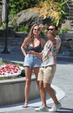 CHRISSY TEIGEN Out in Porto Venere 07/04/2019