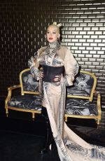 CHRISTINA AGUILERA at Jean Paul Gaultier Haute Couture Fall/Winter 2019/2020 Show in Paris 07/03/2019