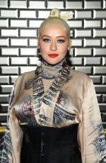 CHRISTINA AGUILERA at Jean Paul Gaultier Haute Couture Fall/Winter 2019/2020 Show in Paris 07/03/2019