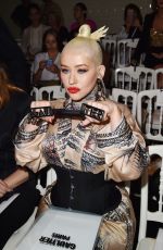 CHRISTINA AGUILERA at Jean Paul Gaultier Haute Couture Fall/Winter 2019/2020 Show in Paris 07/03/2019