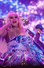 CHRISTINA AGUILERA Performs at a Concert in Locarno 07/15/2019