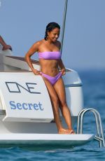 CHRISTINA MILIAN in Bikinis at a Boat in French Riviera 06/29/2019