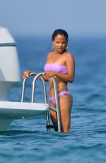 CHRISTINA MILIAN in Bikinis at a Boat in French Riviera 06/29/2019