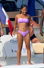 CHRISTINA MILIAN in Bikinis at a Boat in French Riviera 06/29/2019