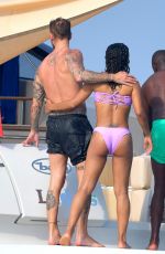 CHRISTINA MILIAN in Bikinis at a Boat in French Riviera 06/29/2019