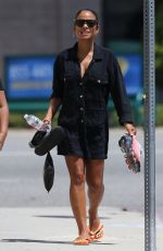 CHRISTINA MILIAN Leaves Nail Salon in Los Angeles 07/30/2019