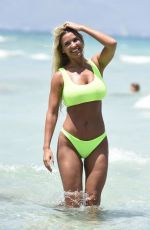 CHRISTINE MCGUINNESS in Bikini at a Beach in Spain 07/05/2019