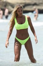CHRISTINE MCGUINNESS in Bikini at a Beach in Spain 07/05/2019