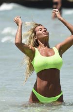 CHRISTINE MCGUINNESS in Bikini at a Beach in Spain 07/05/2019