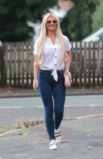 CHRISTINE MCGUINNESS Out in Hale Cheshire 07/31/2019