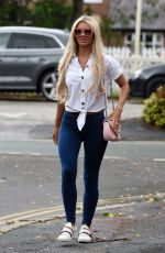 CHRISTINE MCGUINNESS Out in Hale Cheshire 07/31/2019