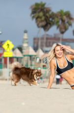 CJ LANA PERRY in Bikini at Venice Beach 07/11/2019