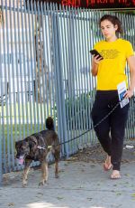 CRISTINA RODLO Out with Her Dog in Loz Feliz 07/02/2019