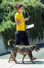 CRISTINA RODLO Out with Her Dog in Loz Feliz 07/02/2019