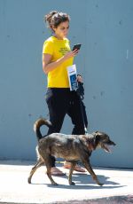 CRISTINA RODLO Out with Her Dog in Loz Feliz 07/02/2019