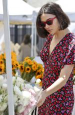 CRYSTAL REED Buys Flowers and Jewelry in Los Angeles 07/25/2019