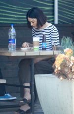 CRYSTAL REED Out for Lunch in Beverly Hills 07/10/2019