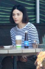 CRYSTAL REED Out for Lunch in Beverly Hills 07/10/2019