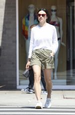 CRYSTAL REED Shows off Her New Short Haircut Out in Beverly Hills 07/11/2019