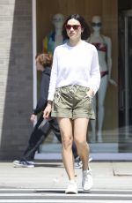 CRYSTAL REED Shows off Her New Short Haircut Out in Beverly Hills 07/11/2019