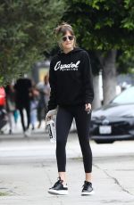 DAKOTA JOHNSON Leaves Yoga Class in Los Angeles 07/07/2019