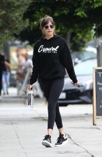 DAKOTA JOHNSON Leaves Yoga Class in Los Angeles 07/07/2019