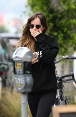 DAKOTA JOHNSON Leaves Yoga Class in Los Angeles 07/07/2019