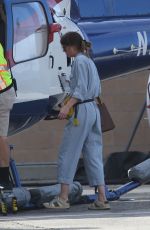 DAKOTA JOHNSON on the Set of Covers at Catalina Island 07/29/2019