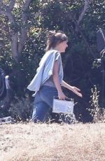 DAKOTA JOHNSON on the Set of Covers at Catalina Island 07/29/2019