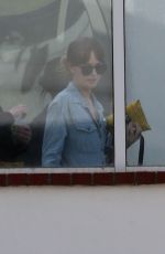 DAKOTA JOHNSON on the Set of Covers at Catalina Island 07/29/2019
