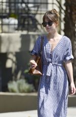 DAKOTA JOHNSON Out and About in Los Angeles 07/14/2019
