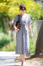 DAKOTA JOHNSON Out and About in Los Angeles 07/14/2019